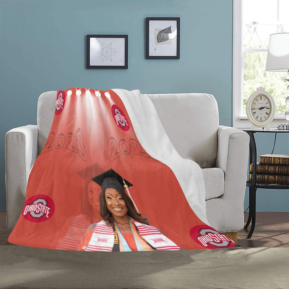 Engraved discount throw blankets