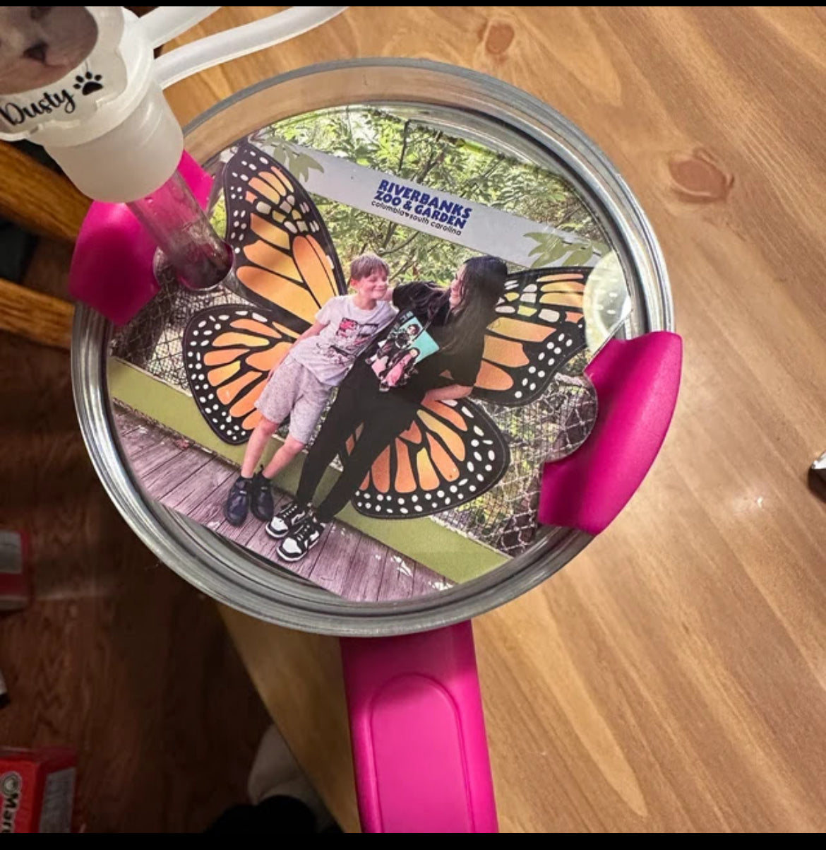 Tumbler tags, and tops