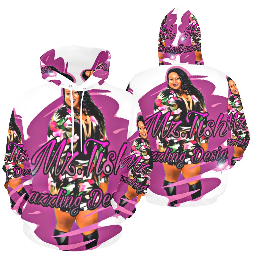 Adult custom all over hoodie