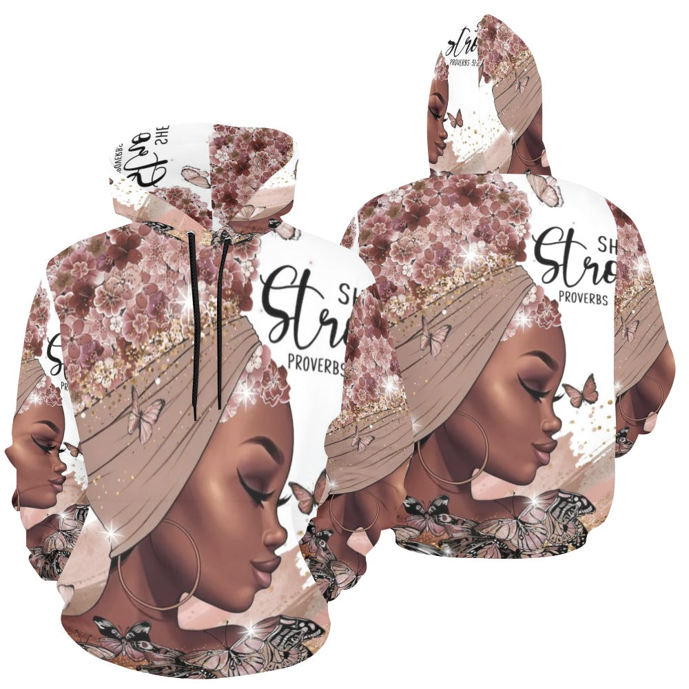 Adult custom all over hoodie