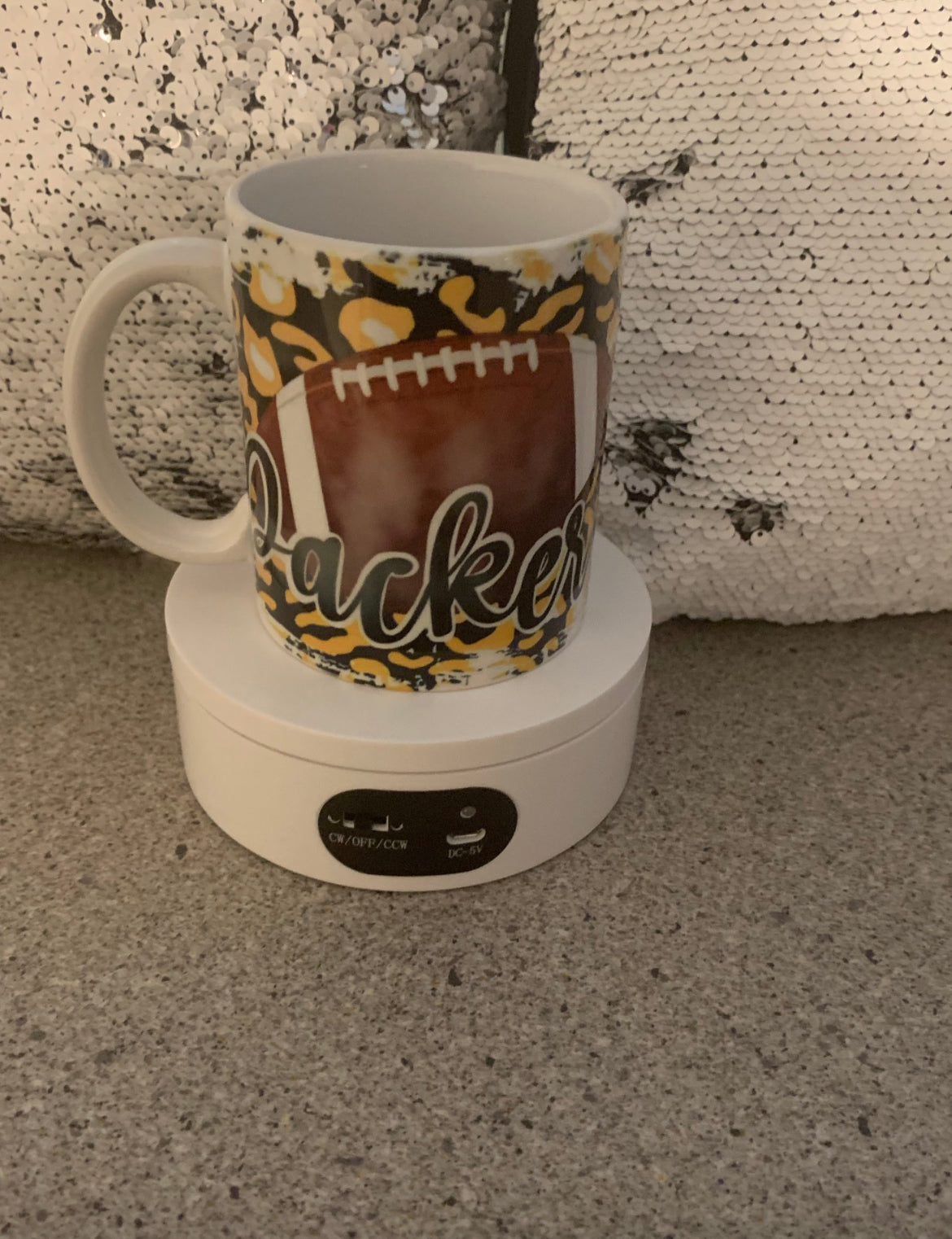 Custom mugs (regular or stainless-steel travel mug),