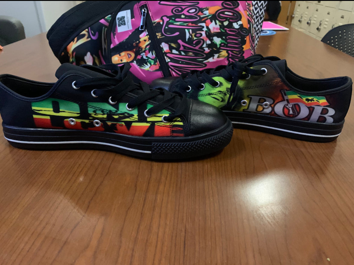 Custom High Top Shoes/ or Low cut shoes