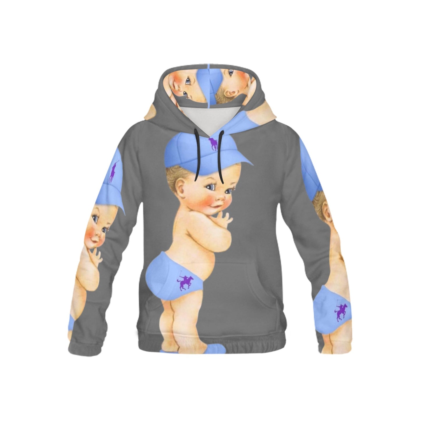 Kids All Over Print Hoodie