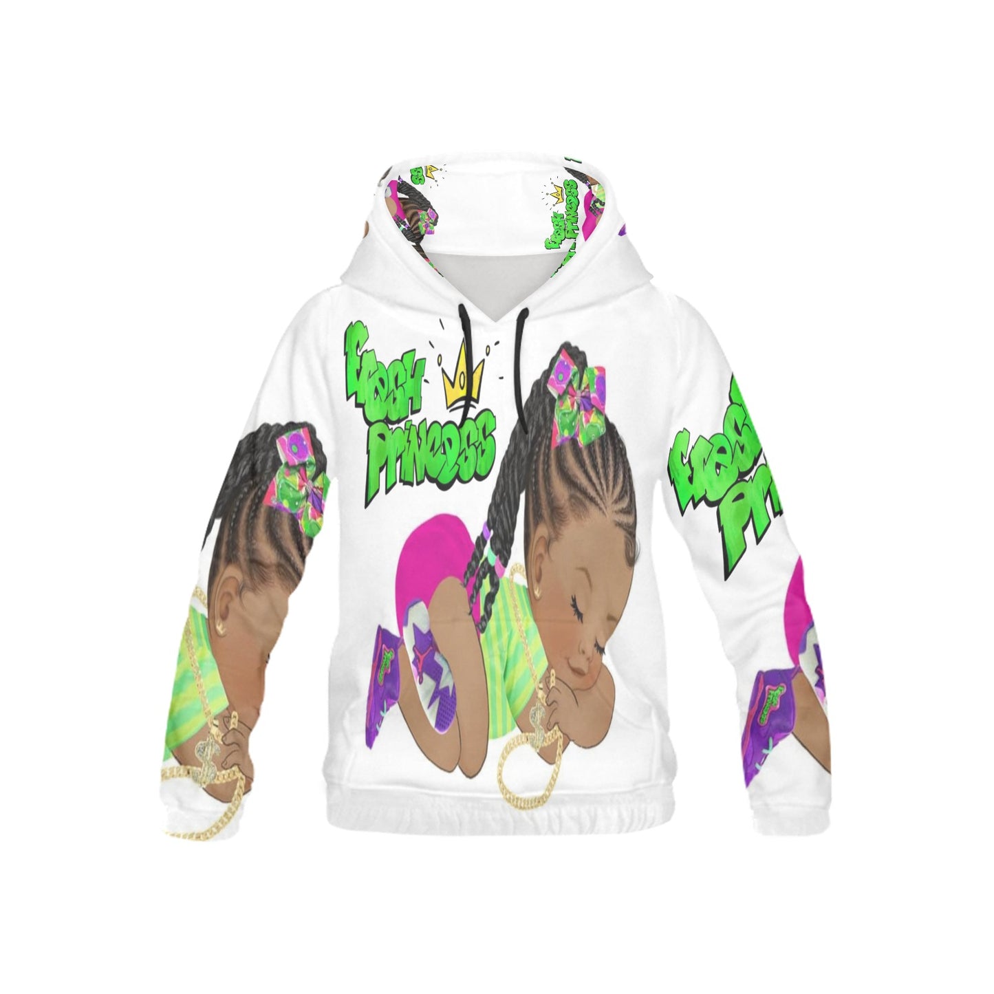 Kids All Over Print Hoodie