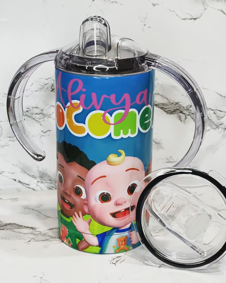 Custom 2 in 1 sippy cup